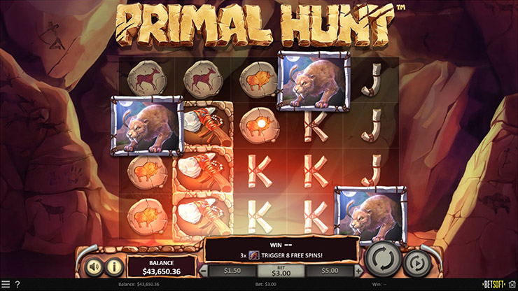 Game On Players Primal Hunt